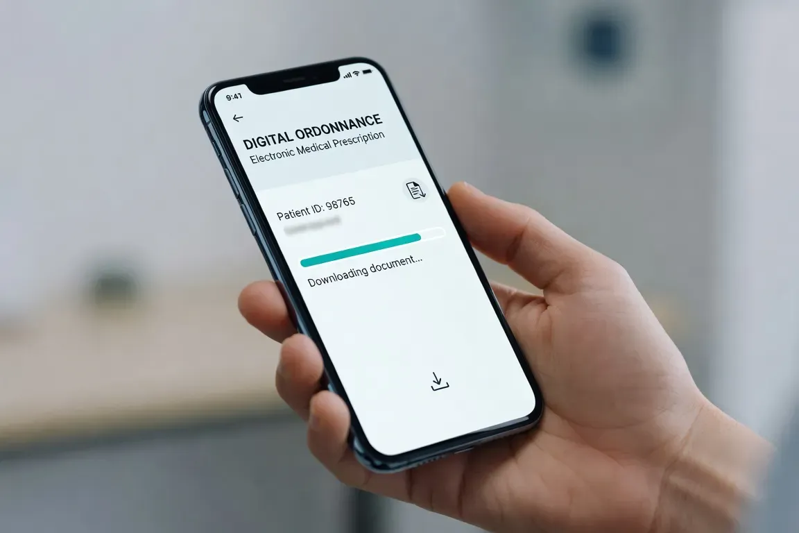 Ordonnance électronique sur smartphone, téléconsultation médicale
